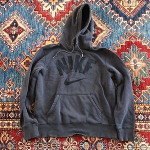 Nike Athletic Sweatshirt Large Grey